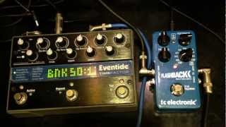 Eventide Timefactor vs TC Electronic Flashback [upl. by Satterfield]