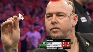 Raymond van Barneveld vs Peter Wright ᴴᴰ  Week 15 Betway Premier League Darts 2016 [upl. by Tanny]