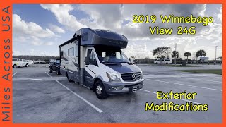 External Modifications and Enhancements 2019 Winnebago View [upl. by Sherry]