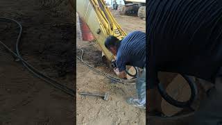 excavator machineryofficial repair machine constructionequipment heavymachinerychannel diy [upl. by Troc]