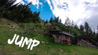 FPV Drone meets Olympic Ski Jump Training Grounds  Steamboat Springs Colorado [upl. by Emiatej]