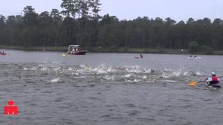 2013 IRONMAN Texas Pro Swim Start [upl. by Sirraj423]