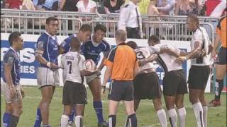 IRB Sevens Classic Finals Fiji v Samoa Hong Kong 2007 [upl. by Einahpets]