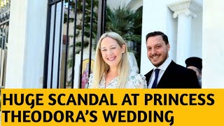 SHOCKING INCIDENT at Princess THEODORA’s Wedding as Bride’S Ex Boyfriend Causes CHAOS [upl. by Russon]