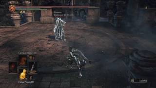 Dark Souls 3 » Oceiros Boss Fight w Hawkwood the Deserter [upl. by Aenotna489]