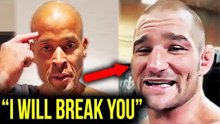 David Goggins REACTS to Strickland Sparring Call Out [upl. by Niki]