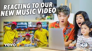 Reacting To Our New Song quotDIPquot  Ranz and Niana [upl. by Sihtnyc]