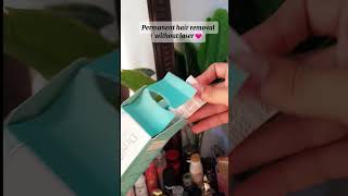 Depiderm hair inhibitor cream unboxing feed viralytshorts toptrending safrin growmyaccount [upl. by Bazluke]