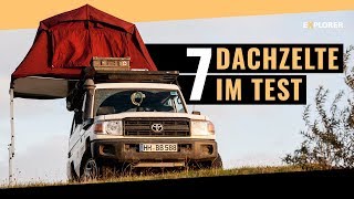 Dachzelt Test – 7 Anbieter im großen Vergleich [upl. by Saretta839]