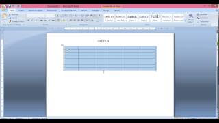 COMO FAZER UMA TABELA SIMPLES NO WORD [upl. by Maril118]