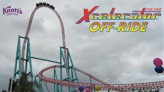 Xcelerator OffRide Footage Knotts Berry Farm Intamin Accelerator Coaster  NonCopyright [upl. by Sela]