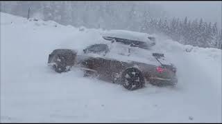 Audi QUATTRO POWER on snow Compilation 2 [upl. by Daffodil]