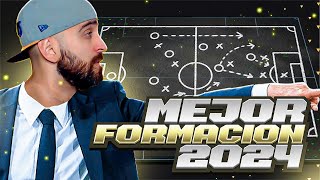 LA MEJOR FORMACIÓN Y TÁCTICAS PARA COMPETIR EN EA FC 24 [upl. by Idaf]