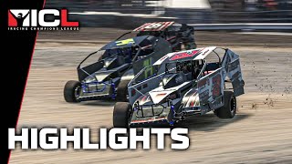 Race Highlights  iRacing National 358 Mod Tour at Fairbury Speedway [upl. by Netsriik]