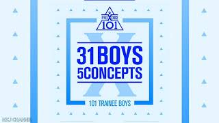 AUDIO PRODUCE X 101 Crayon 크레파스  이뻐이뻐 Pretty girl [upl. by Hajile]