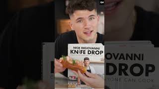 Nick DiGiovanni Knife Drop Cookbook 2023  Order Now [upl. by Acinoj]