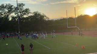 08102024  vs Radford  Field goal and Extra points [upl. by Anawait]