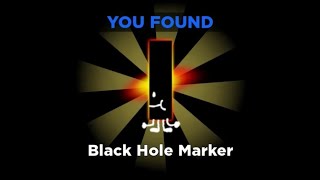 How to get BLACK HOLE marker in FIND THE MARKERS Roblox  UPDATED 2024 [upl. by Kusin]