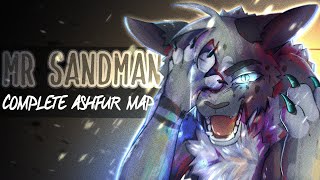 ASHFUR   MRSANDMAN  PMVAMV  COMPLETE Warriors Cats Map [upl. by Barby]