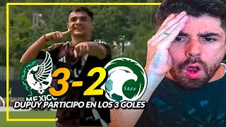 🔥 ¡Enorme Dupuy 🔴 Reacciones México vs Arabia Saudí 32 Maurice Revello 2024 [upl. by Llecrep]