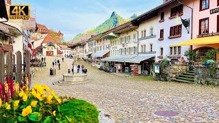 Gruyères  Most Charming medieval town in Switzerland  A Unique Architectural Town  Fribourg [upl. by Tiertza]