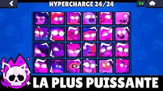 QUELLE est LA MEILLEURE de TOUTES LES HYPERCHARGES 🔥  brawl stars test complet [upl. by Yarased]