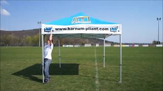 Comment installer seul son barnum pliant 3x3m professionnel aluminium [upl. by Entirb]