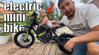 This Surron Style Mini Bike Can Rip Rawrr Mantis Mini Review [upl. by Normie]