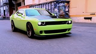 First Ride 2015 Challenger SRT Hellcat 707 hp [upl. by Epillihp]