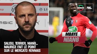 Salisu Terrier Niang Maurice fait le point sur le mercato rennais [upl. by Einomrah]