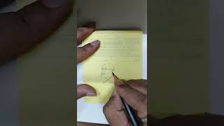 how to gandhiji drawing art viral shorts trending short [upl. by Ahsiadal]