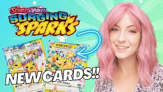 New Pikachu and Hydreigon Cards Have Been Revealed for Surging Sparks [upl. by Aropizt]