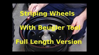 Striping Wheels with Beugler tool Full Version [upl. by Smiga]