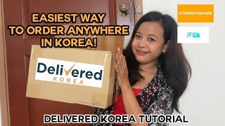 How to buy in JYPShop amp Starship website using Delivered Korea  KOREA to Philippines FAST Shipping [upl. by Adnopoz191]