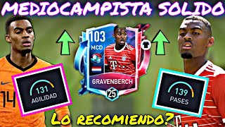 MUCHAS GRACIAS EA POR ESTE JUGADOR GRAVENBERCH FIFA MOBILE 22 [upl. by Armillia]