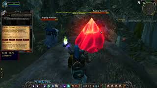 Locate the large red crystal on Darkshores eastern mountain range WoW Classic [upl. by Eleazar199]