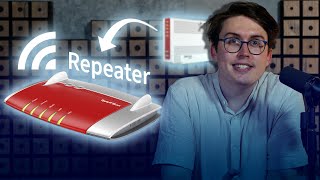 Tutorial Alte FritzBox als Repeater einrichten [upl. by Yssac]