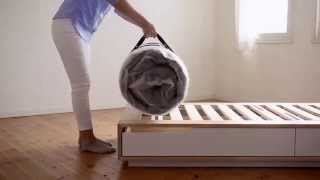 Tips amp Ideas How RollPacked Mattresses Work  IKEA Australia [upl. by Kleon]