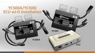 DISCONTINUED PRODUCT APsystems YC500Ai and ECU Installation Certification Training [upl. by Lisab]