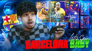 LETS WIPE OUT amp REVIEW BIG TIME BARCELONA PACK 🔥 eFootball24 LIVE efootball barcelona packopening [upl. by Namus302]