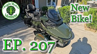 Can Am Spyder Sea to Sky RT EP 207 [upl. by Jobey323]