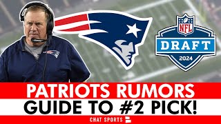 Patriots NFL Draft Rumors How New England Can Get The 2 Pick In The 2024 NFL Draft [upl. by Alaster945]