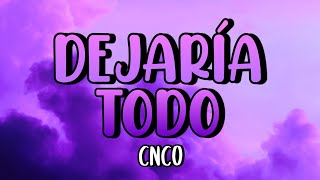 CNCO  Dejaría Todo Karaoke [upl. by Brittain]