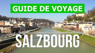 Ville de Salzbourg en 4k Autriche Salzbourg à visiter [upl. by Diena]