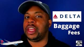 Delta Airlines Baggage Fees Explained [upl. by Adlin874]