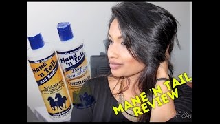 Mane N Tail Shampoo amp Conditioner Review [upl. by Pesek956]