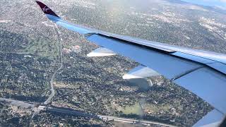 Virgin Atlantic  A350 landing at SFO international airport  A350 london sfo airbus a350 [upl. by Ahsiemal]