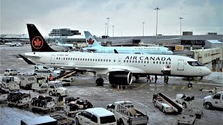 Full flight  Air Canada Airbus A220300  AC481 Montreal to Toronto [upl. by Eirac]