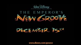 The Emperors New Groove 2000 All Trailers TV Spots and TV Ads [upl. by Jaela]