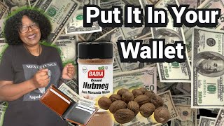 Put Nutmeg In Your Wallet And Attract Money Success And Love Fast [upl. by Lynea]